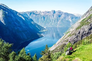 Views over the Hardangerfjord