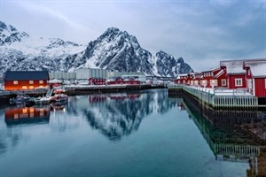 Svolvaer in Lofoten Islands