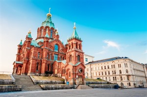 Uspenski Cathedral in Helsinki - Finland