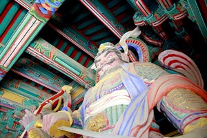 Sculpture at the Bulguksa Temple