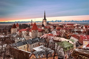 View of Tallinn, Estonia