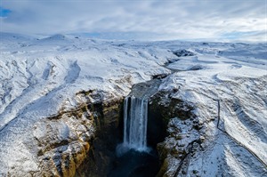 Skogafoss waterfall