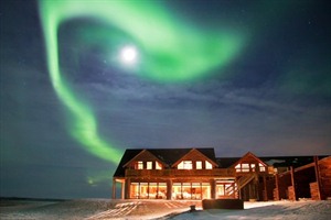 Northern Lights over the Hotel Ranga