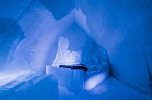 Spend a night in the Snow Hotel