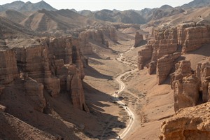 Charyn Canyon, South East Kazakhstan