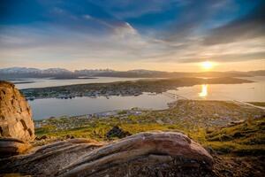 Tromso under the Midnight Sun