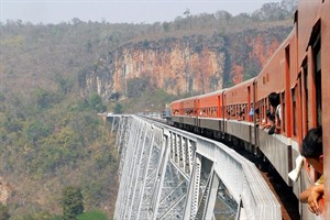 The famous Gokteik Viaduct