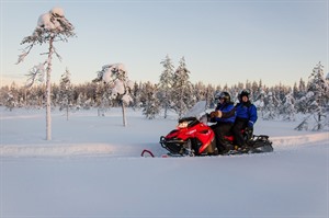 Snowmobiling - Lapland