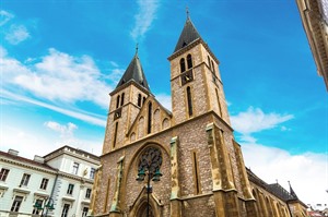 Sacred heart cathedral, Sarajevo