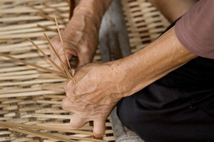 Iban weaving, Batang Ai National Park