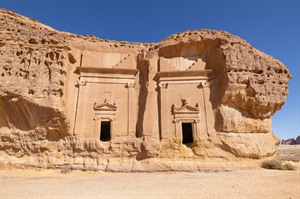 Tombs in the desert
