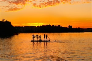 Stockholm summer evening