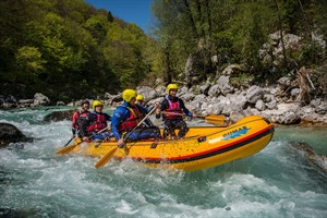 Rafting on River Soca (Copy right: Soca Splash)