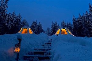 Cone exterior at Aurora Safari Camp