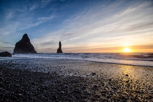 Reynisfjara beach. Iceland