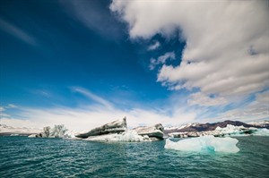 Iceland - Icebergs at Jokulsarlon Glacier Lagoon