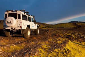 Superjeep in Iceland