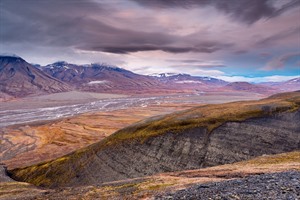 Mountains in Spitsbergen