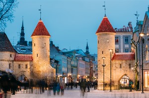 Viru Gate  - entry to Tallinn's Old Town