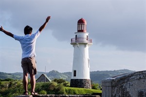 Naidi Lighthouse, Batanes, Philippines.