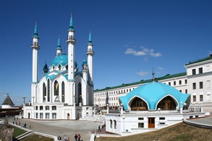 Qolsharif Mosque in Kazan Kremlin, Russia