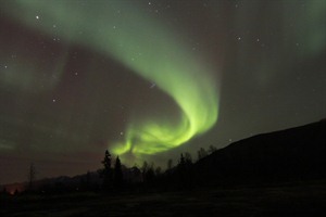 Northern Lights over Tromso, Norway