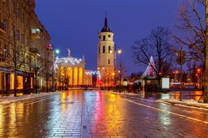 Vilnius. Christmas tree