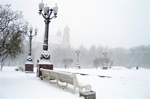 Vilnius under snow