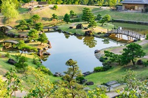 Gyokusen Inmaru Garden at Kanazawa Castle
