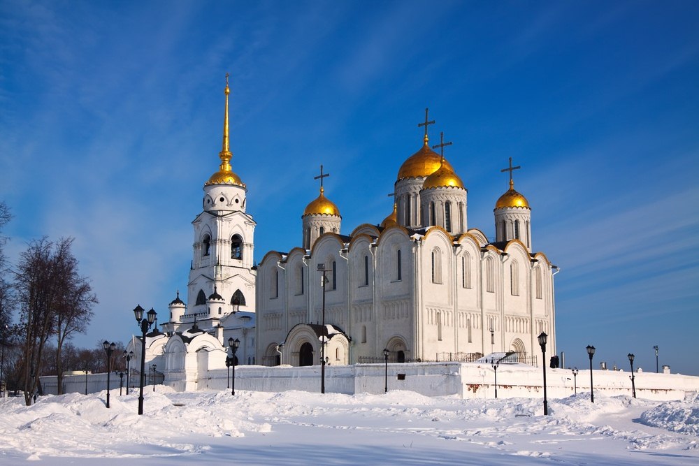 Успенский собор зимой фото