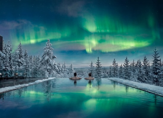 Auroras & Spa Break at SkyView Igloo Resort