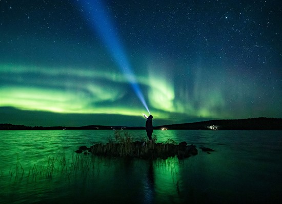 Autumn Auroras at Apukka Glass Igloos Resort