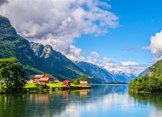 Experience the Norwegian Fjords by boat & train